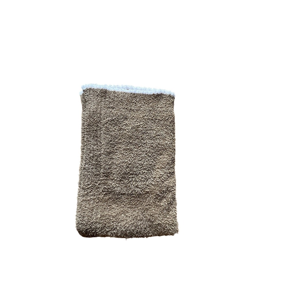 Barefoot Dreams CozyChic Throw Blanket Yellow Soft Plush Microfiber 61x46